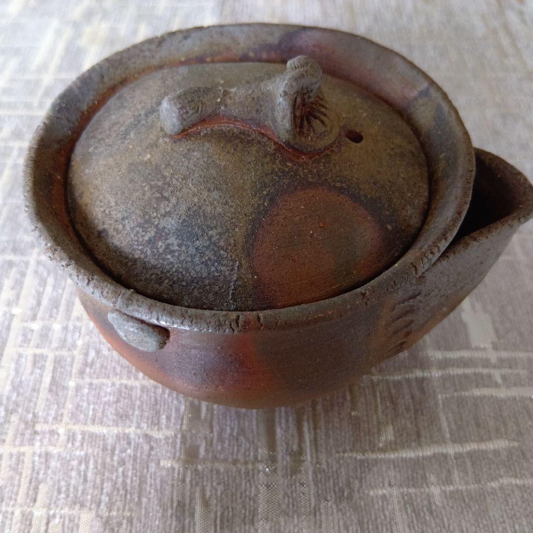 備前焼急須 宝瓶、お猪口