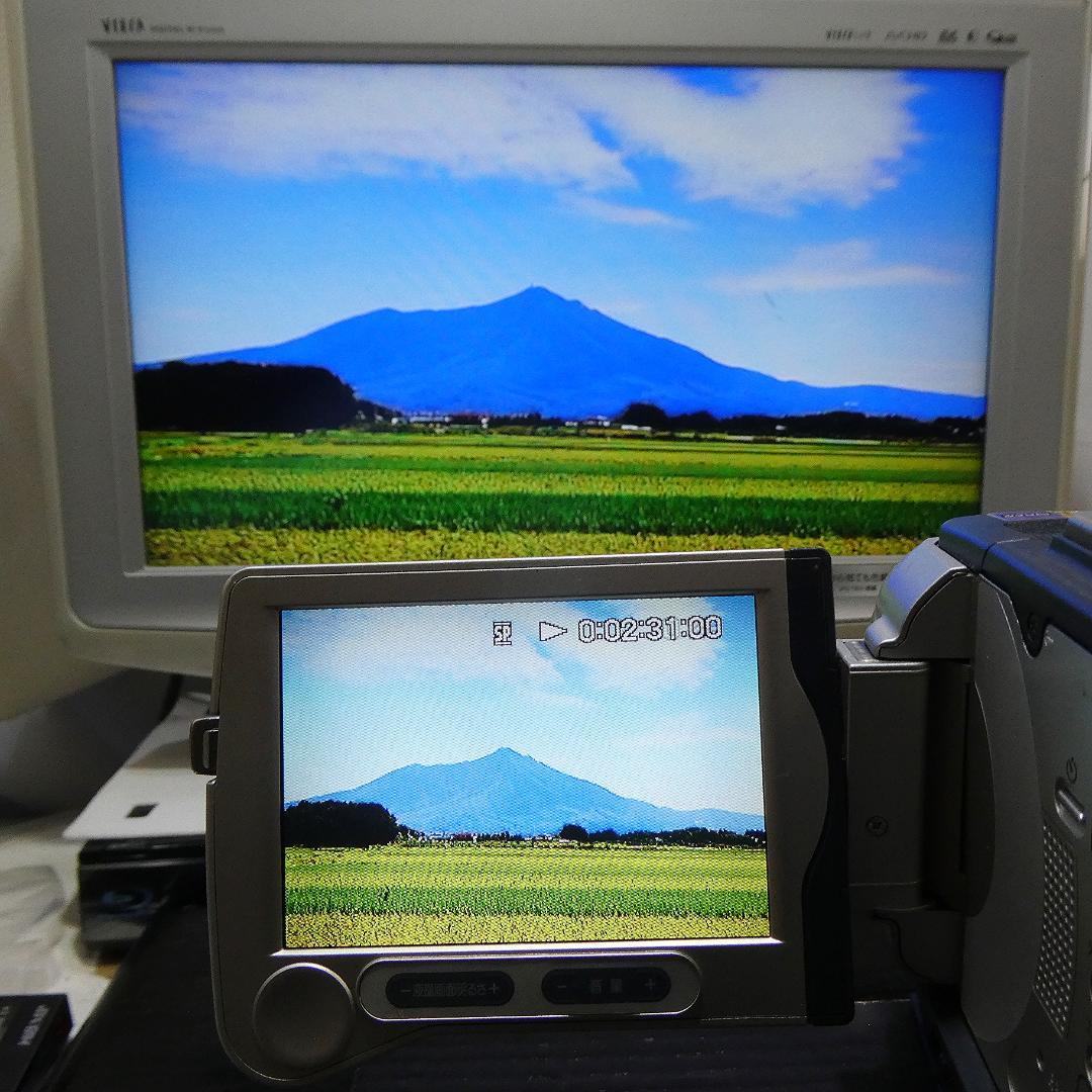 動作品ソニー DCR-TRV30 MiniDVビデオカメラ　DVDダビングに最適