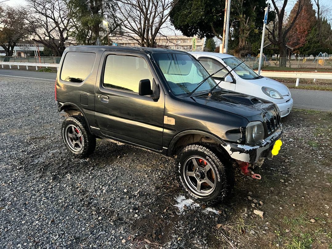 【不動車】エンジン好調 車検1年半付き SUZUKI スズキ ジムニー JB23