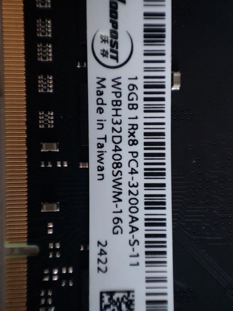 Wonrasır 16GB✕2　DDR-4 PC4-3200