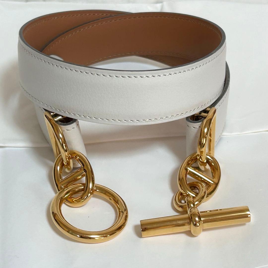【美品】HERMESエルメス　シェーヌダンクル70 ベルト　バックル