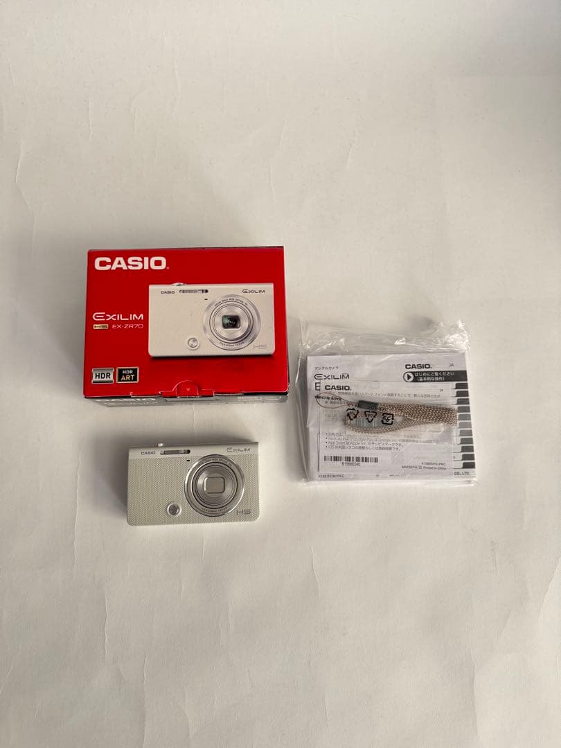 434 完全動作品 CASIO EXILIM EX-ZR70 Wi-Fi搭載