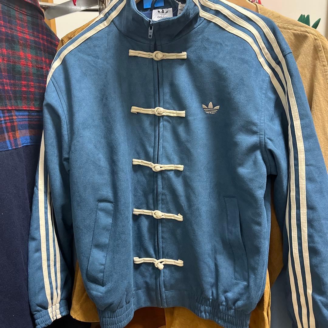adidasアディダス 中国限定 蛇年トラックジャケット ネイビーS