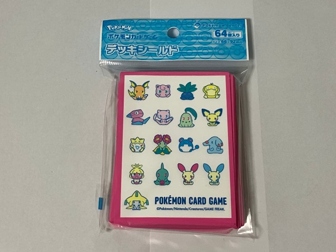 ポケモンカード かわいい デッキシールド スリーブ デッキケース 4ペア セット