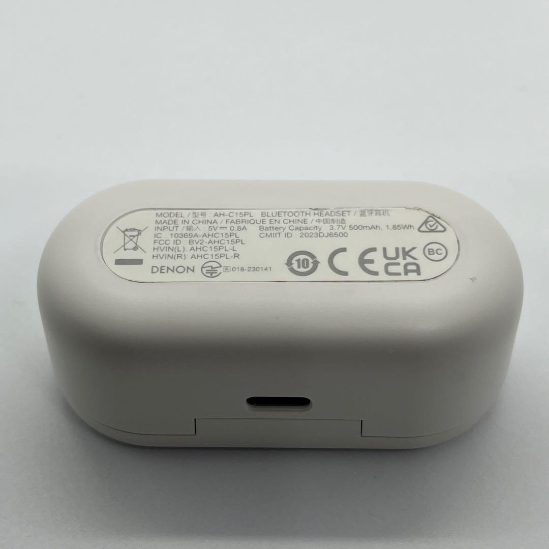 DENON PerL Pro AH-C15PL デノン　充電ケースのみ　ホワイト