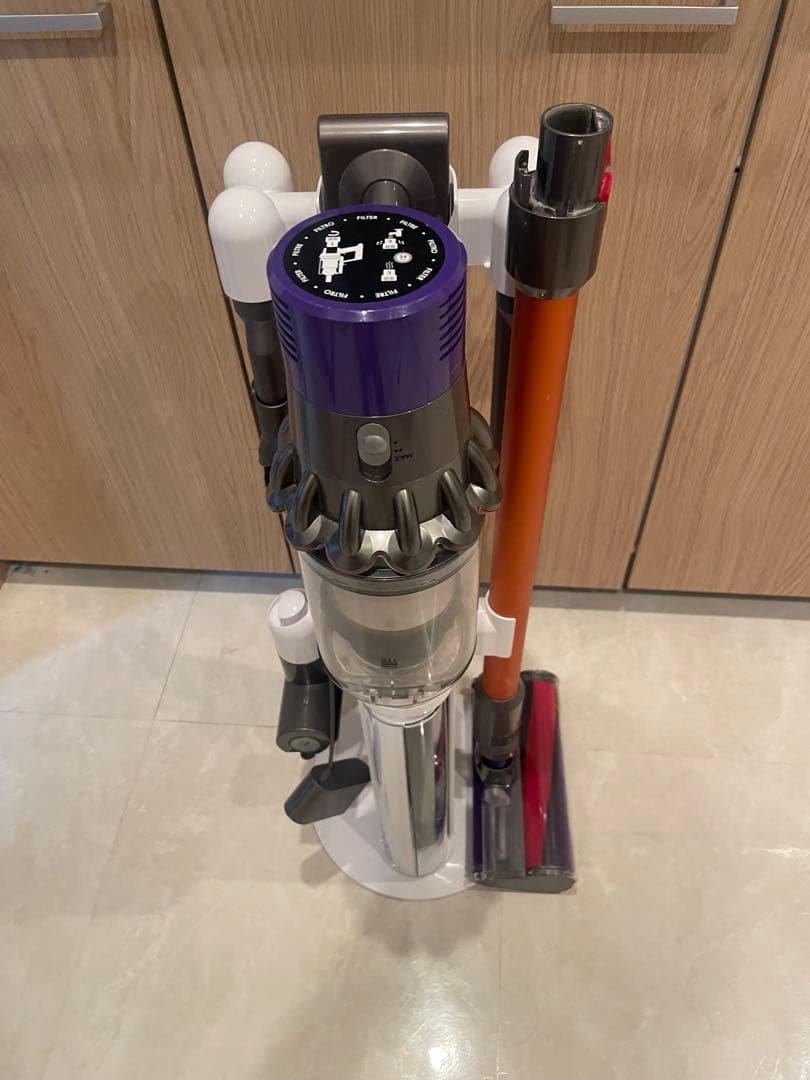 Dyson SV12 コードレス掃除機 ホワイト/オレンジ