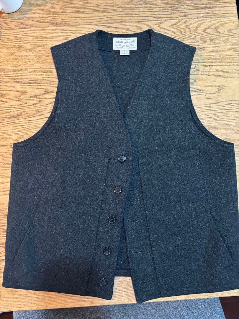 FILSON 100% ヴァージンウール ベスト 40