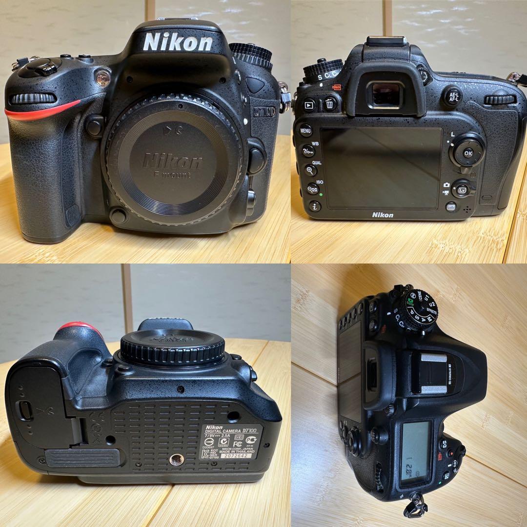 Nikon D7100 とレンズ2本と付属品
