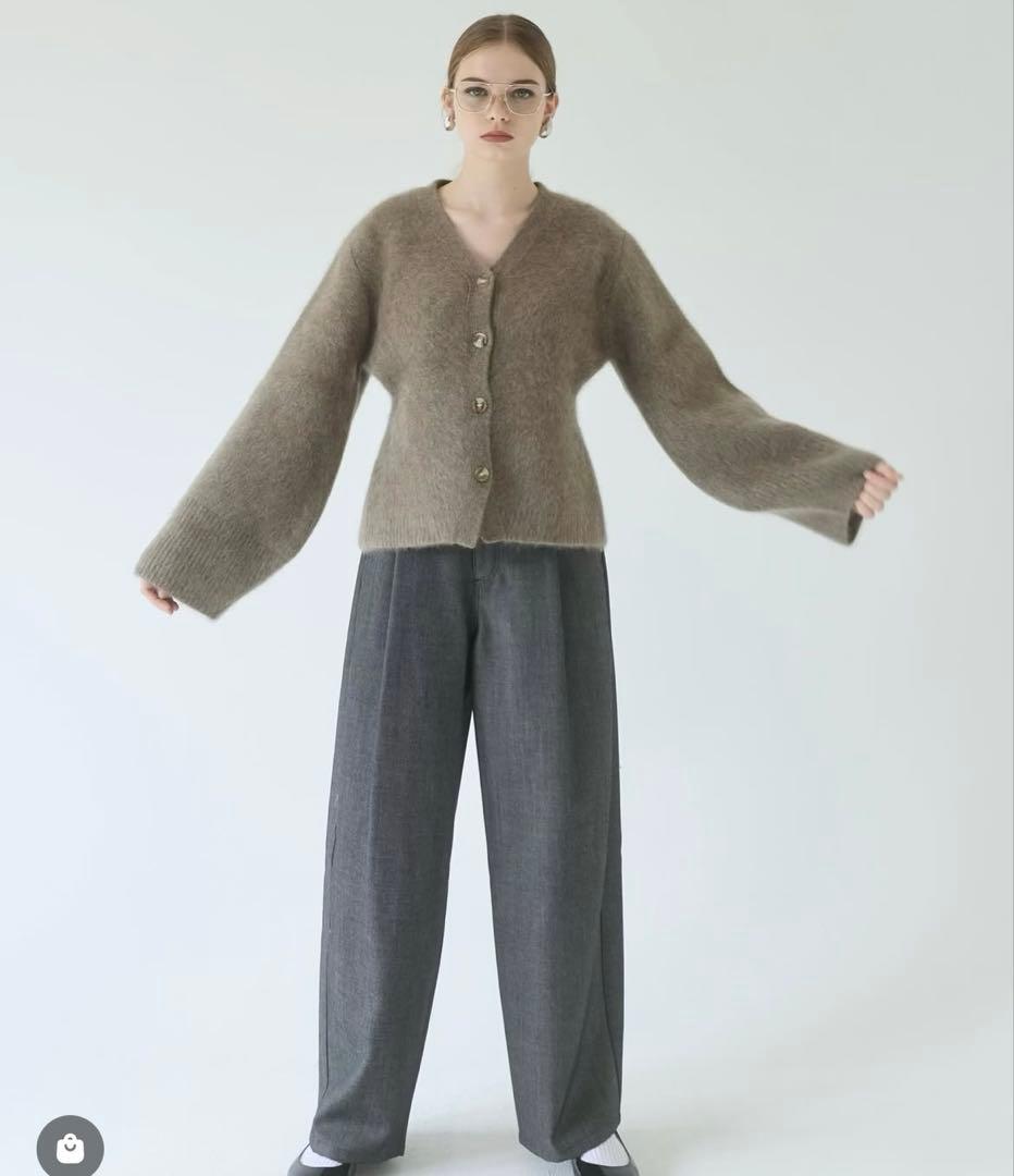 美品st.cecilia カーブパンツ　36