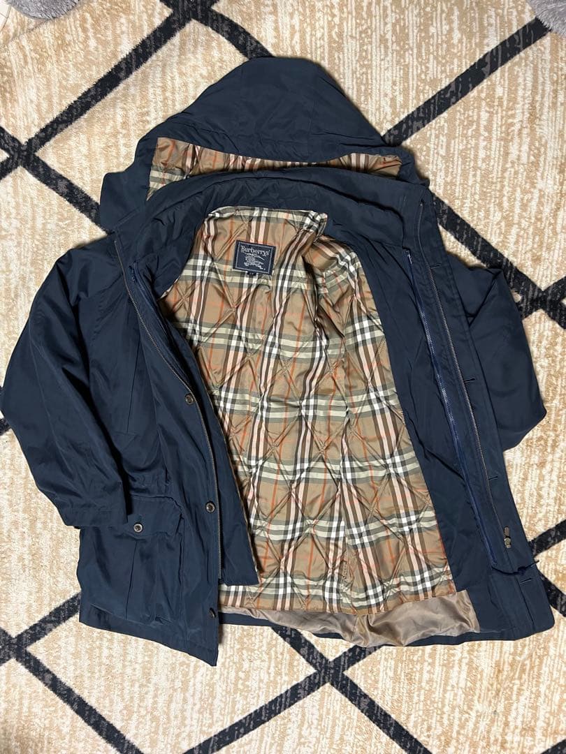 90s Burberrys ダウンライナー着脱式 コート LY ノバチェック