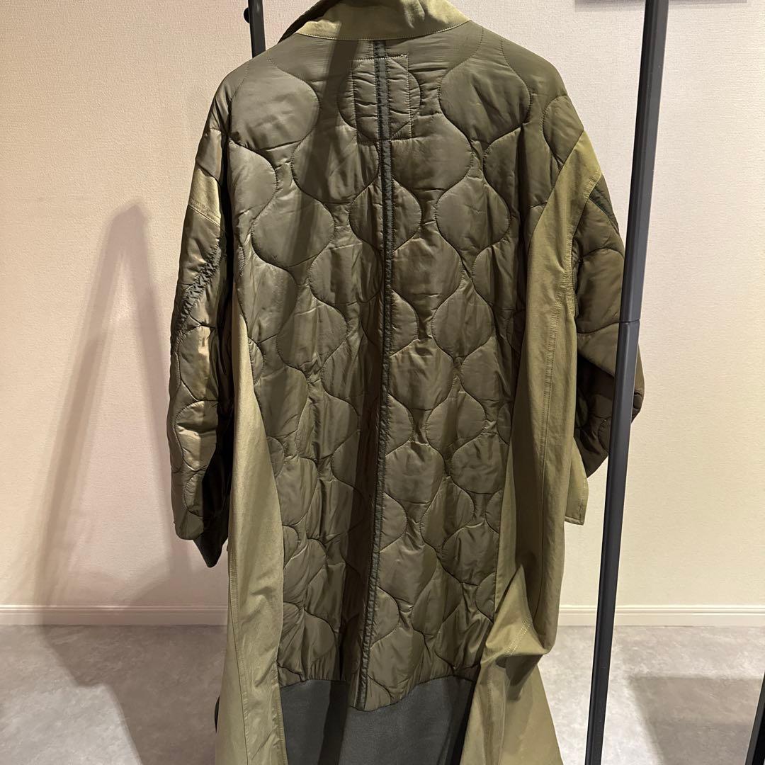 「etsinta/エシンタ」切替マキシミリタリーコート　中古