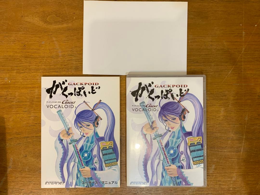N1024-14★GACKPOID Vocaloid 2 DVD GACKT
