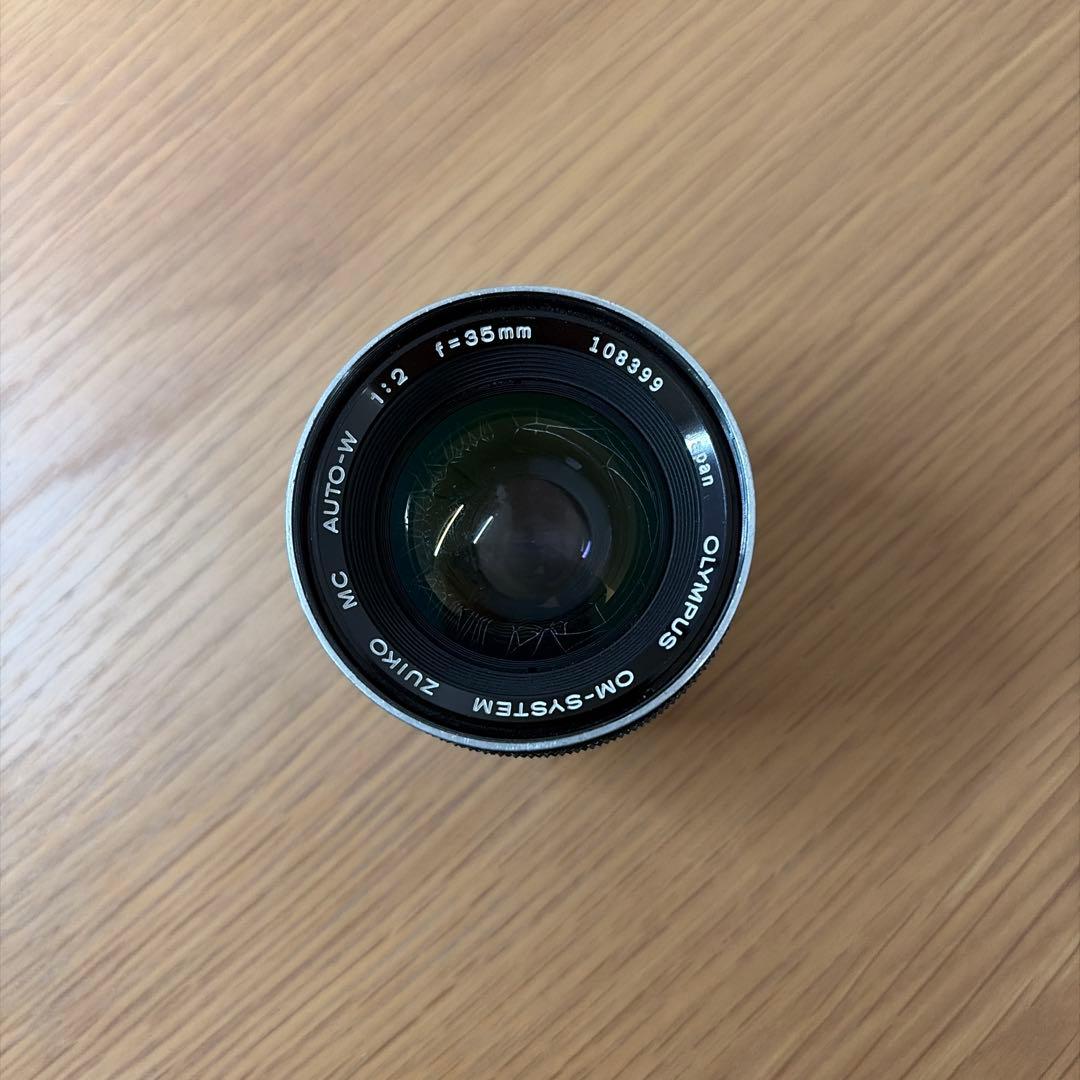 Olympus AUTO-W 35mm f/2 レンズ