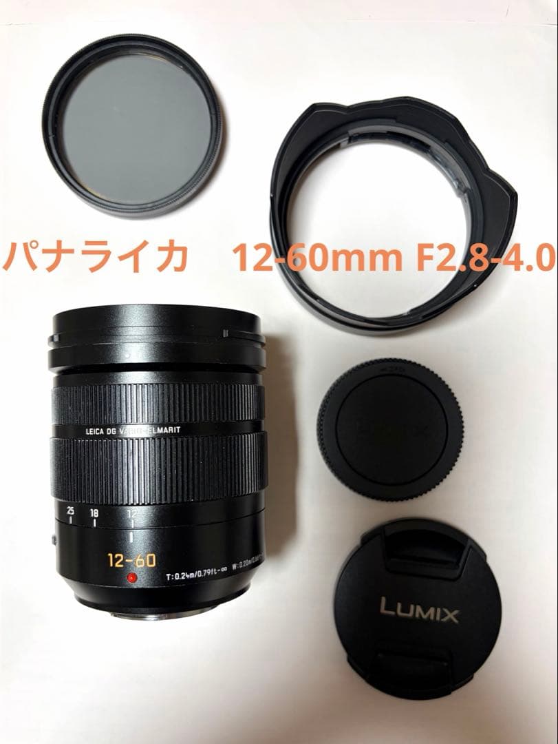 レンズ(ズーム) LEICA DG VARIO-ELMARIT 12-60mmF2.8-4.0