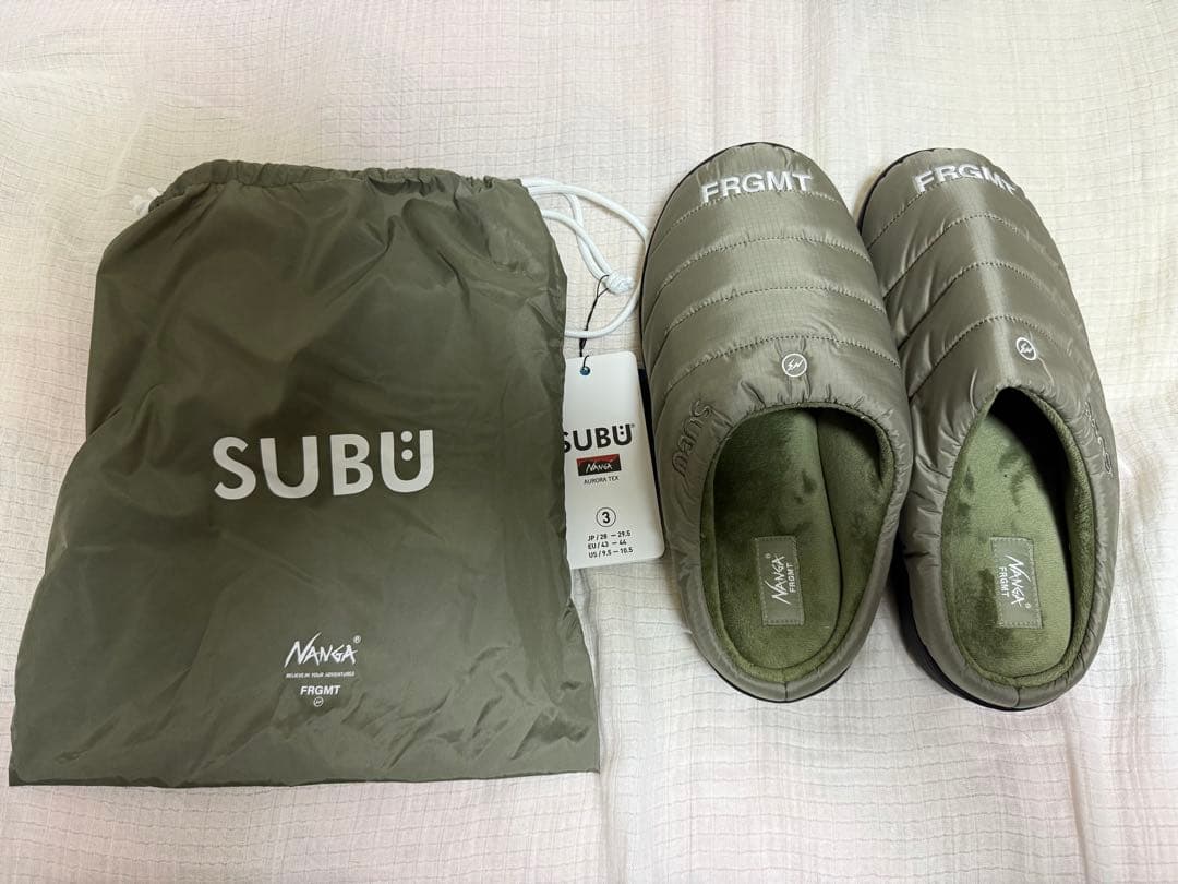 FRAGMENT NANGA SUBU サンダル