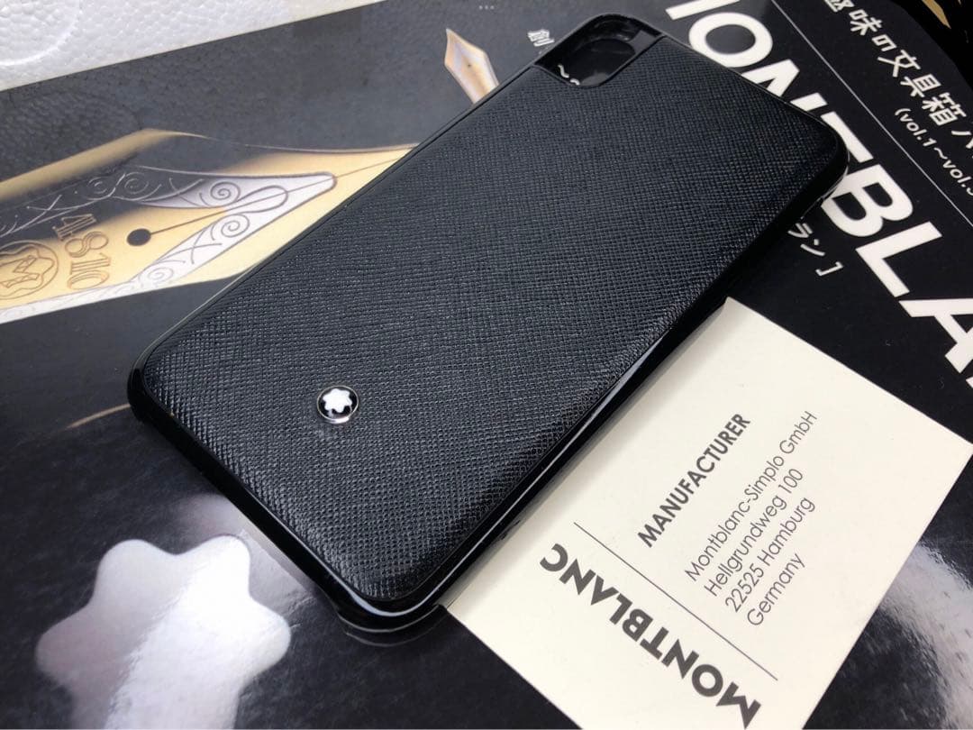 レアな完売品！★ モンブラン　★Apple iPhoneX・XS用★サルトリアル