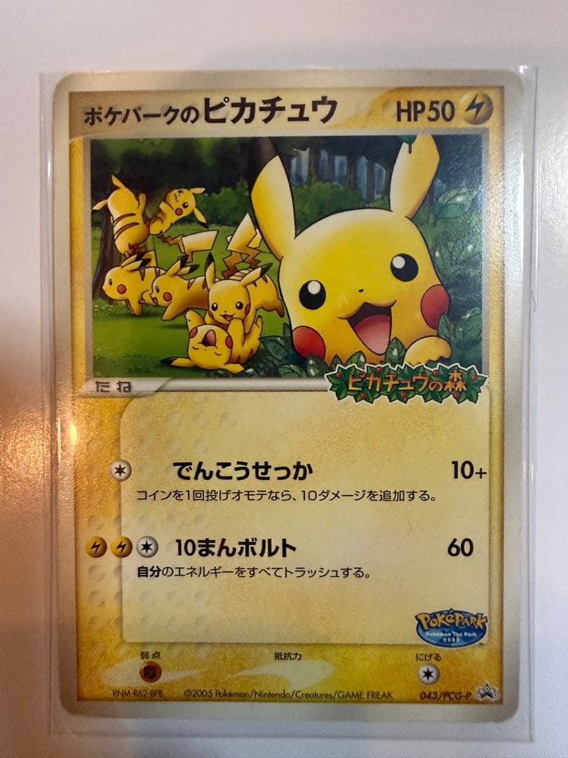 値下げ中12/31までポケパークのピカチュウ PROMO PCG-P