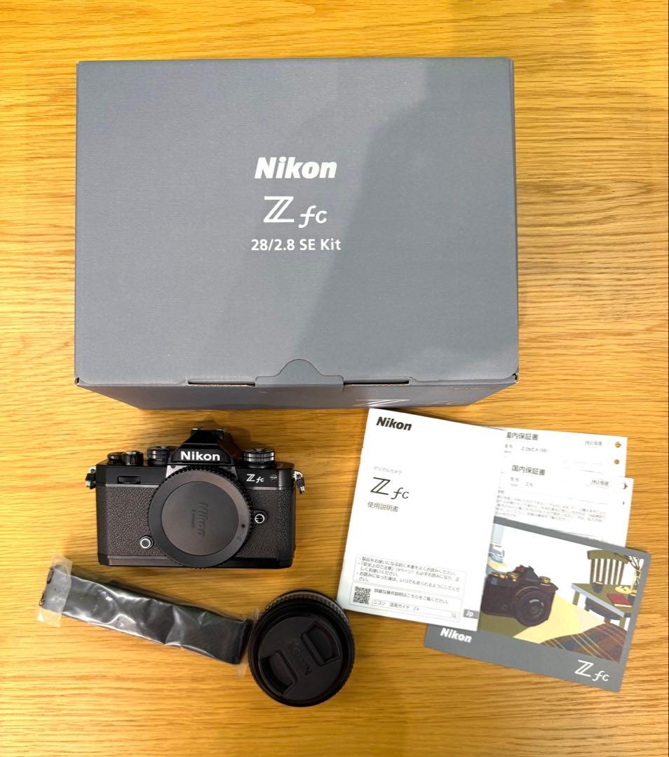 Nikon ミラーレス一眼 Z fc ブラック 28mm f/2.8 SEキット