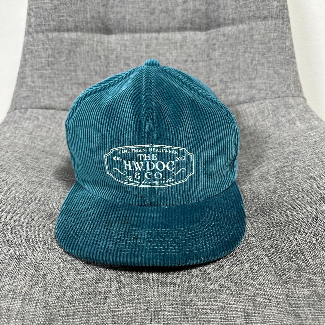 THE H.W.DOG & CO.コーデュロイトラッカーキャップ アメカジ