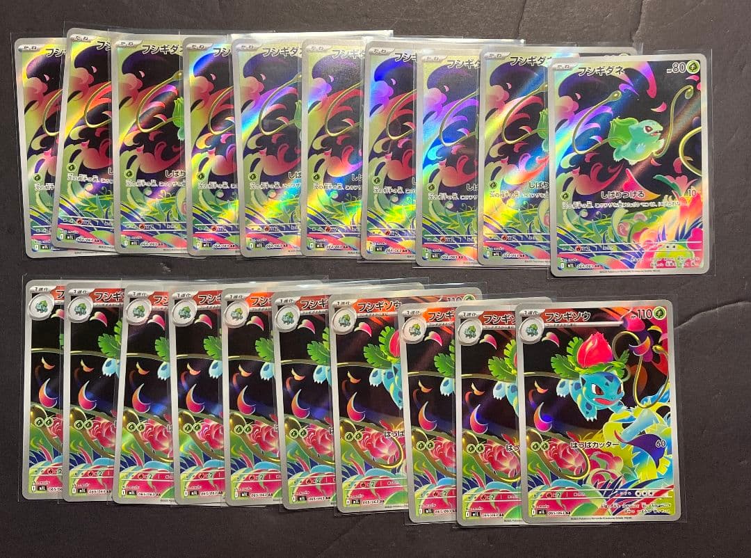 フシギダネ フシギソウ ar 各10枚セット　メガブレイブ