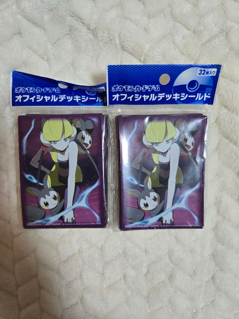 ポケモンカードゲーム デッキシールド カミツレ 2セット　新品未開封