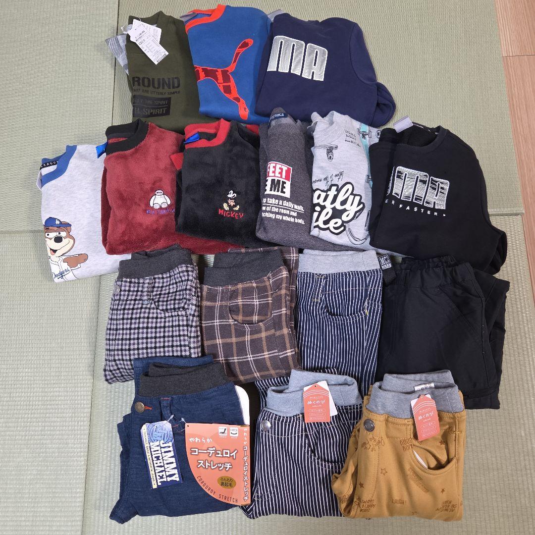 子供服 まとめ売り 男の子 冬物 16点