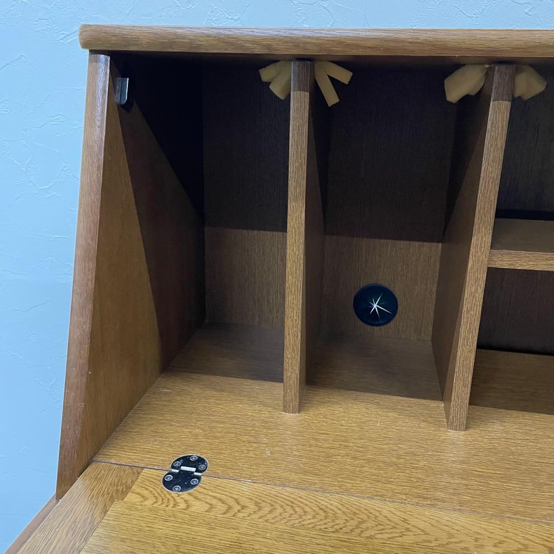 浜本工芸 ライティング ビューロー 学習机 書斎机 収納机