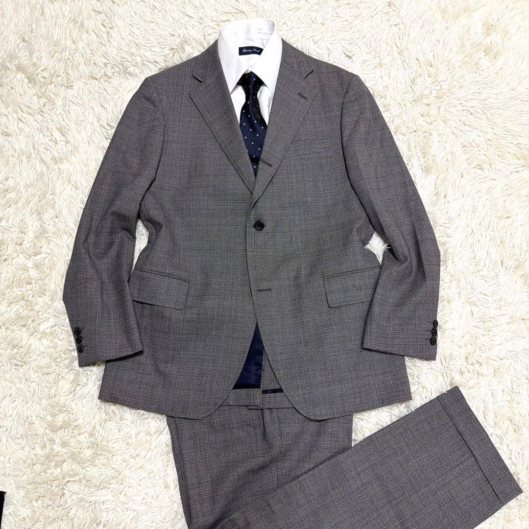 美品　J.PRESS セットアップ　ビジネススーツ　グレー　AB6 ジェイプレス