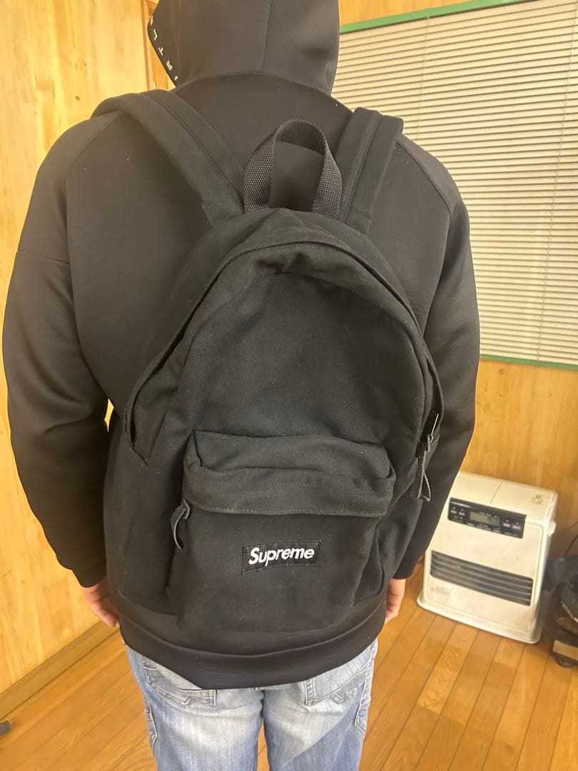 supreme シュプリーム　ボックスロゴ　キャンバスバック　中古品
