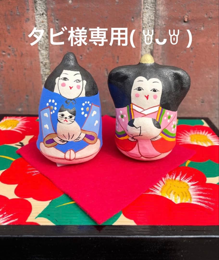 タビ( ꇐᴗꇐ ) トートバッグ 大容量 ネイビー