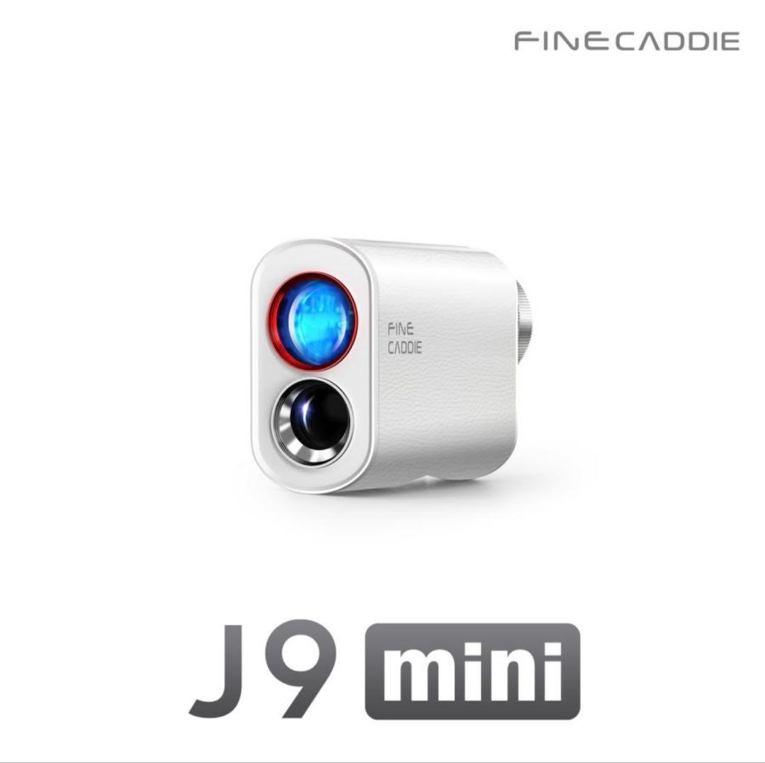 J9 mini ファインキャディ FINECADDIE ゴルフ 距離計 白