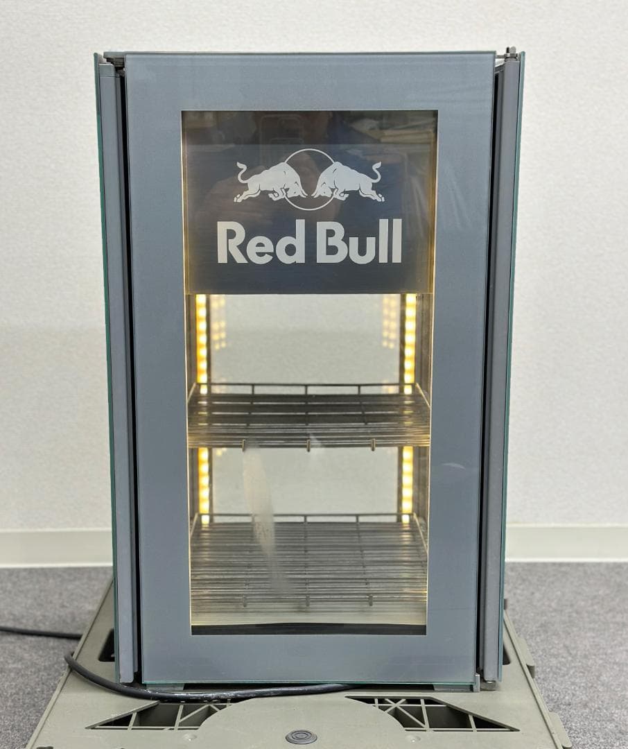 レア！非売品■レッドブル■冷蔵ショーケース　冷蔵庫　LEDライト付き　やや訳アリ