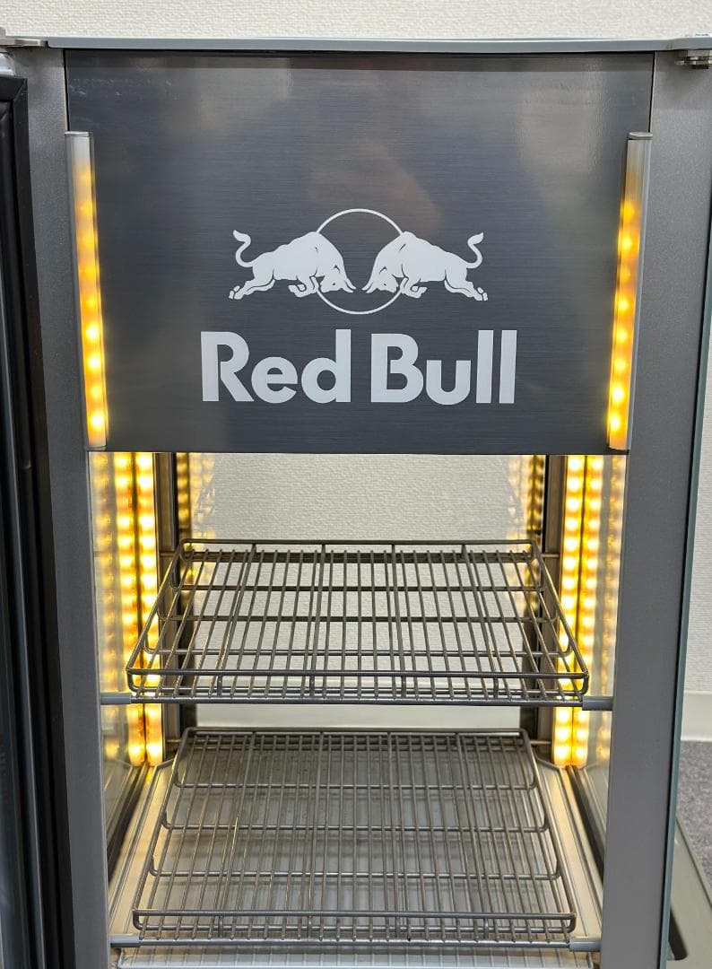 レア！非売品■レッドブル■冷蔵ショーケース　冷蔵庫　LEDライト付き　やや訳アリ