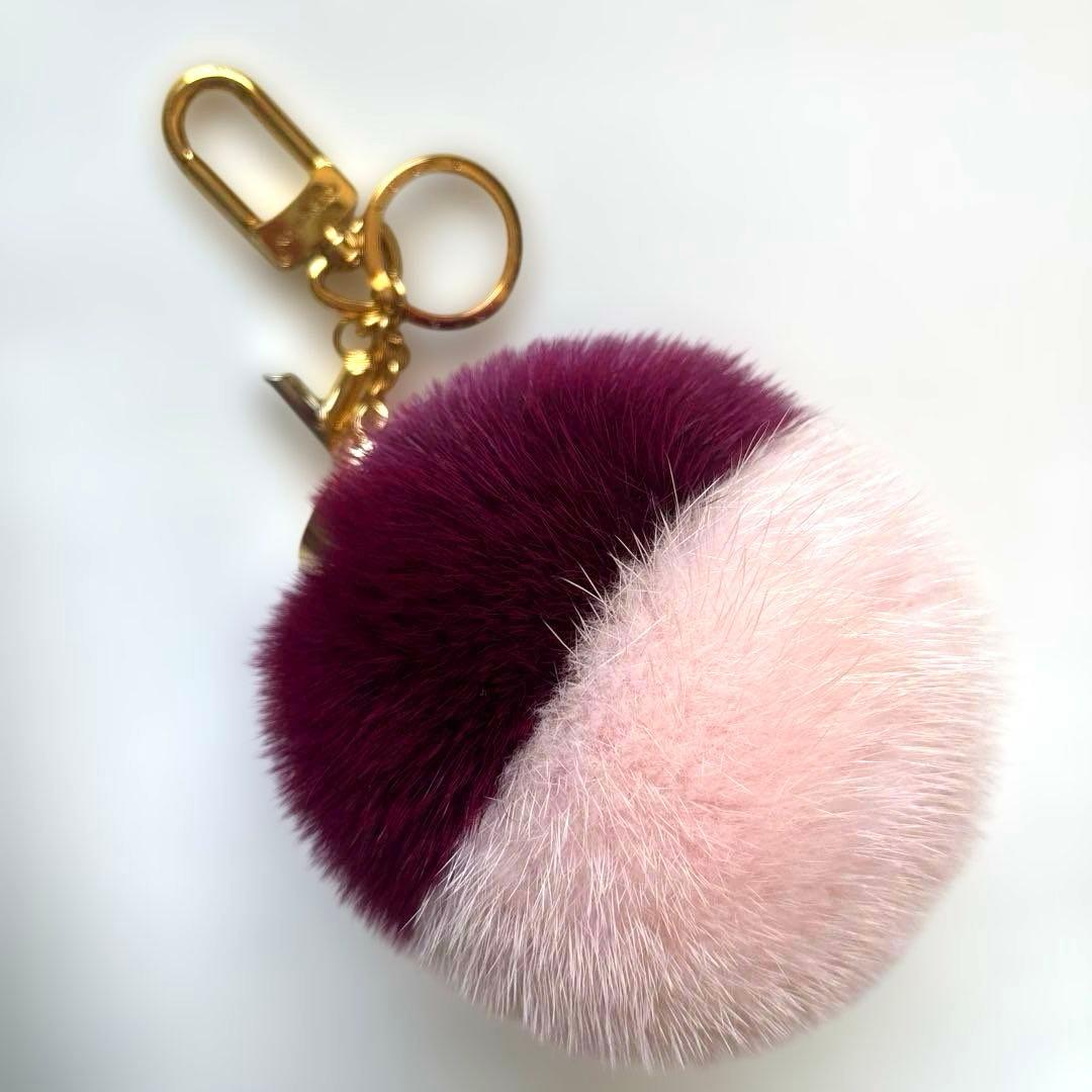 ルイヴィトン バブルデュオ ファー チャーム ミンク