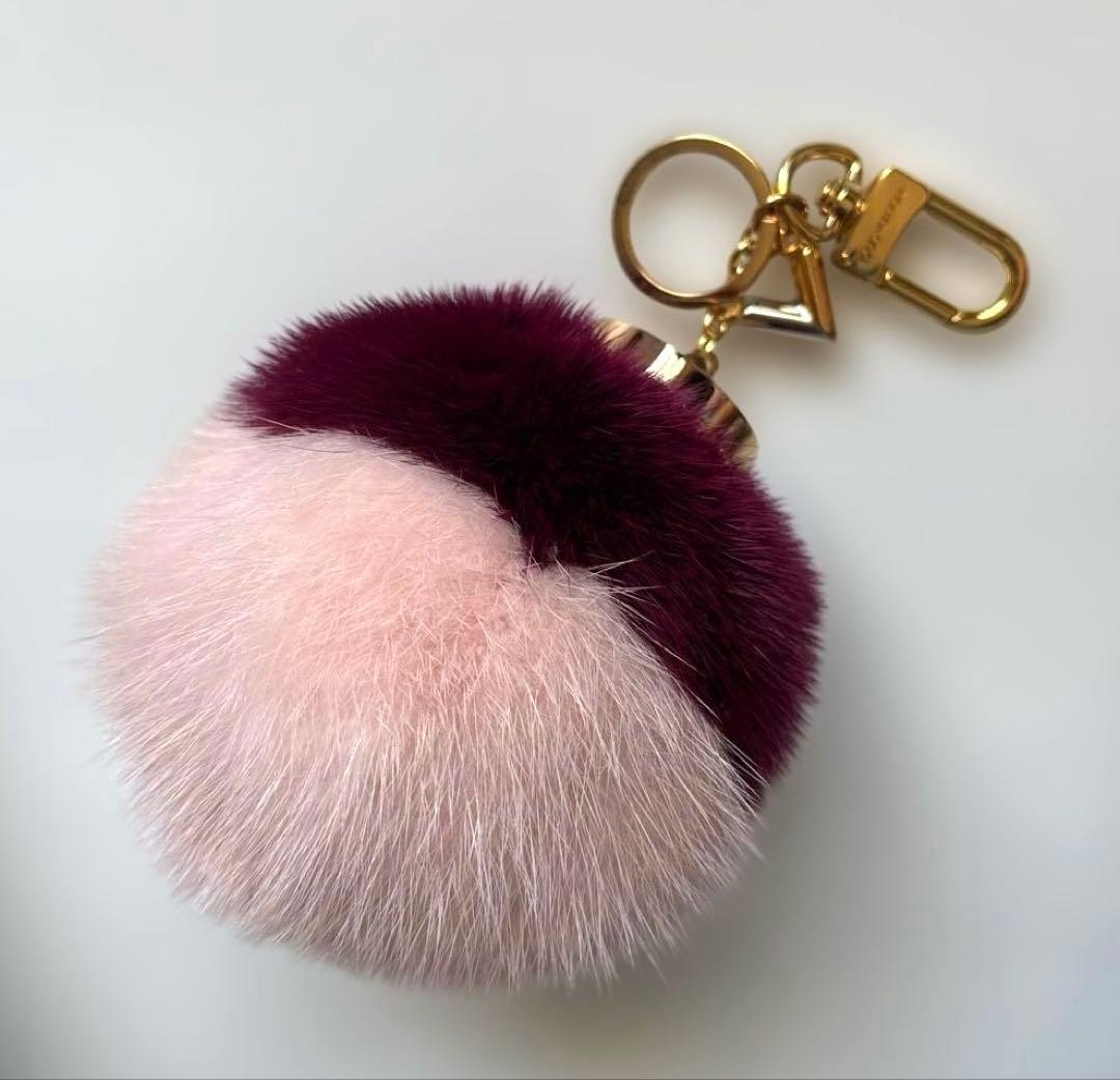 ルイヴィトン バブルデュオ ファー チャーム ミンク