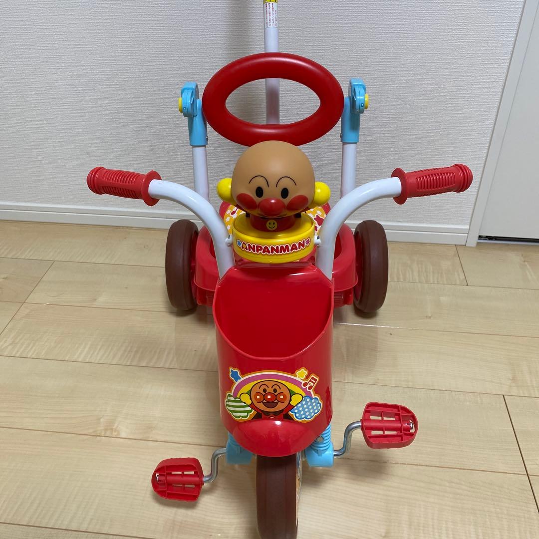 ☆それいけ！アンパンマンオールインワンUPll折りたたみ三輪車