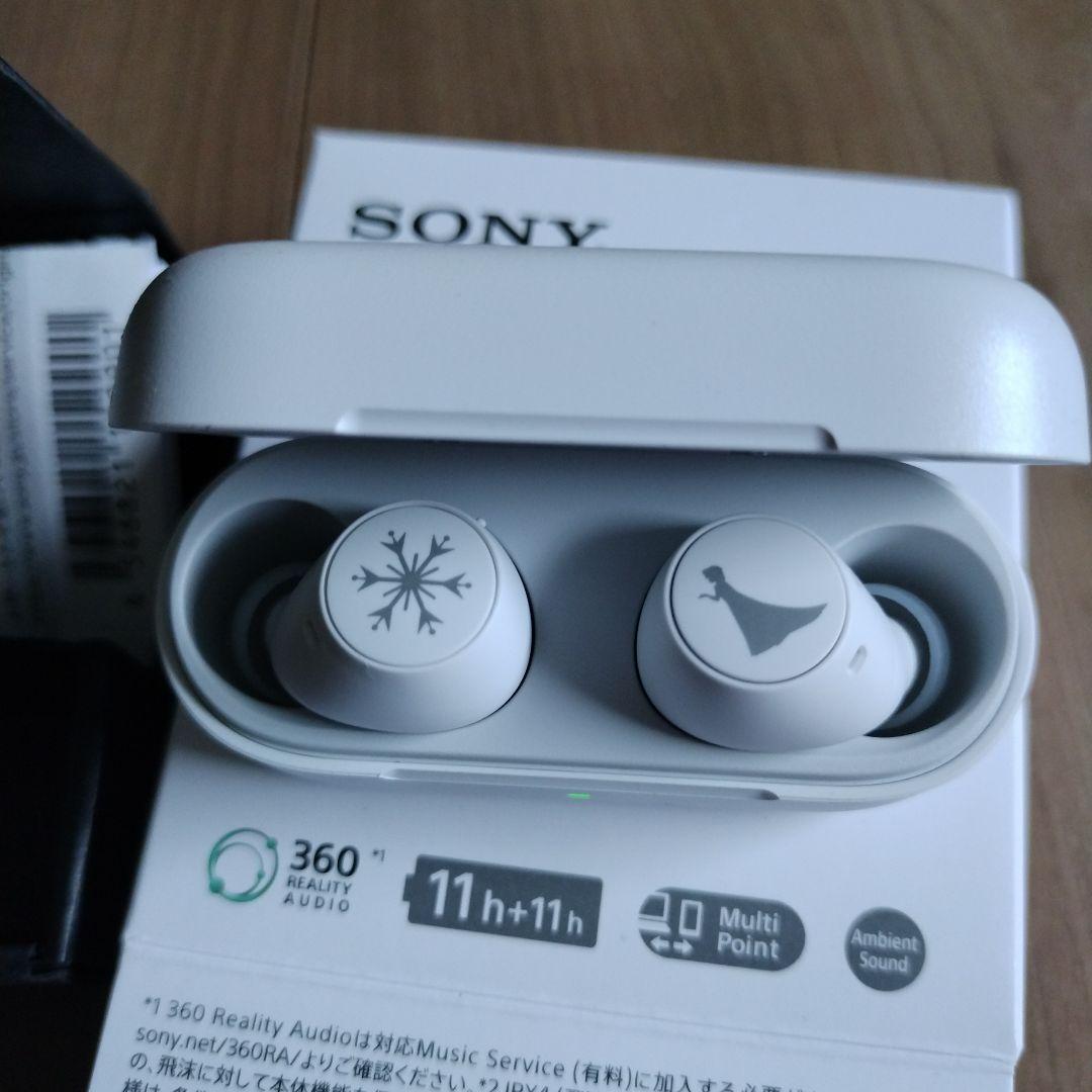底値　SONY WF-C510/DI ディズニープリンセスコラボ　エルサ/白