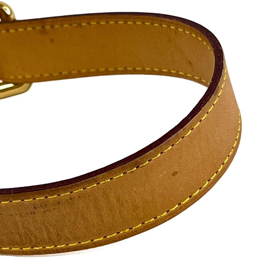 Louis Vuitton ルイヴィトン ストラップ ヌメ革 レザー ベージュ