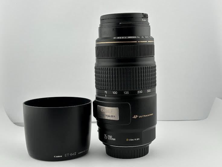 ★極上品★キヤノンCANON EF75-300mm F4-5.6 IS USM