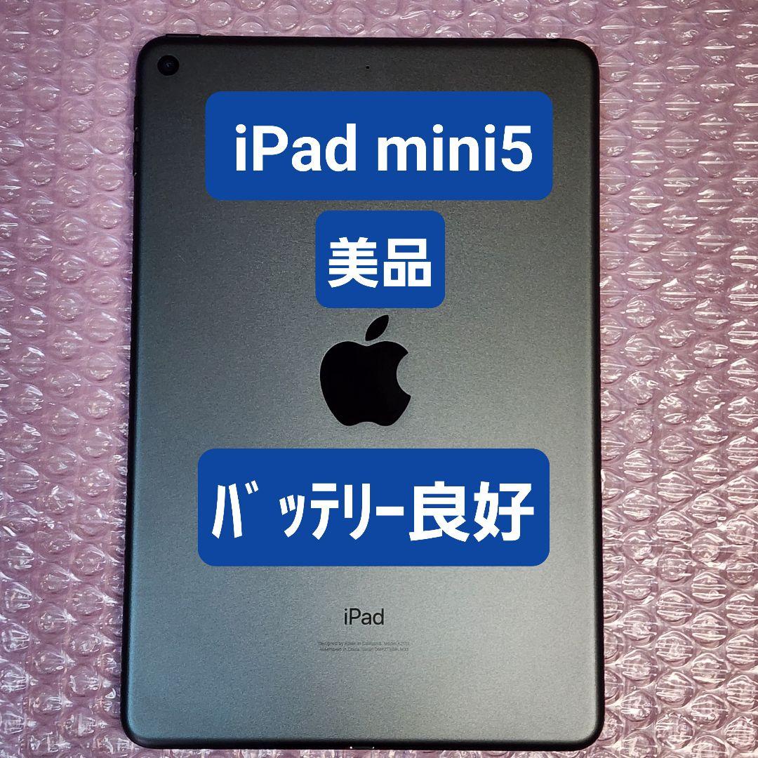 美品　Apple iPad mini　第5世代　バッテリー良好　Wi-Fiモデル
