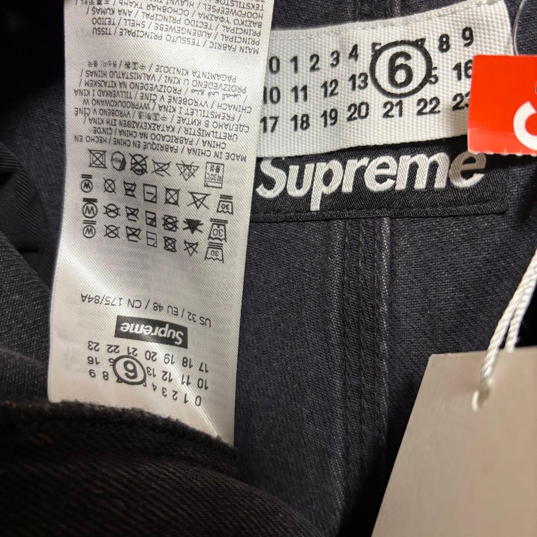 Supreme x MM6 Foil Double Knee BK 32 未使用