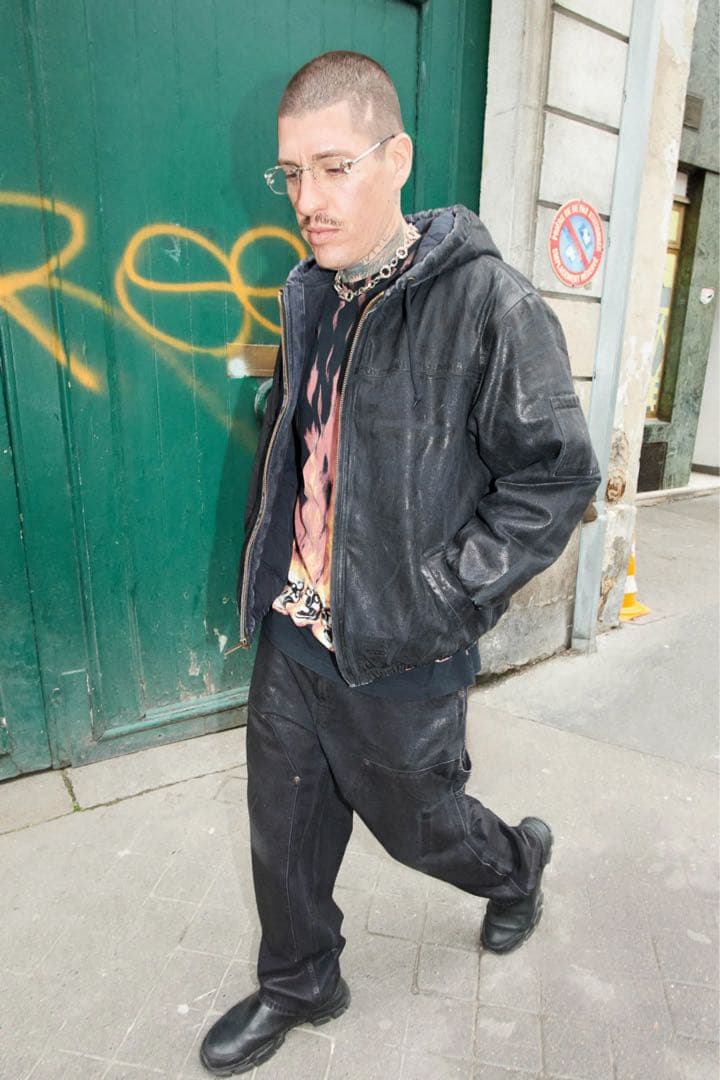 Supreme x MM6 Foil Double Knee BK 32 未使用