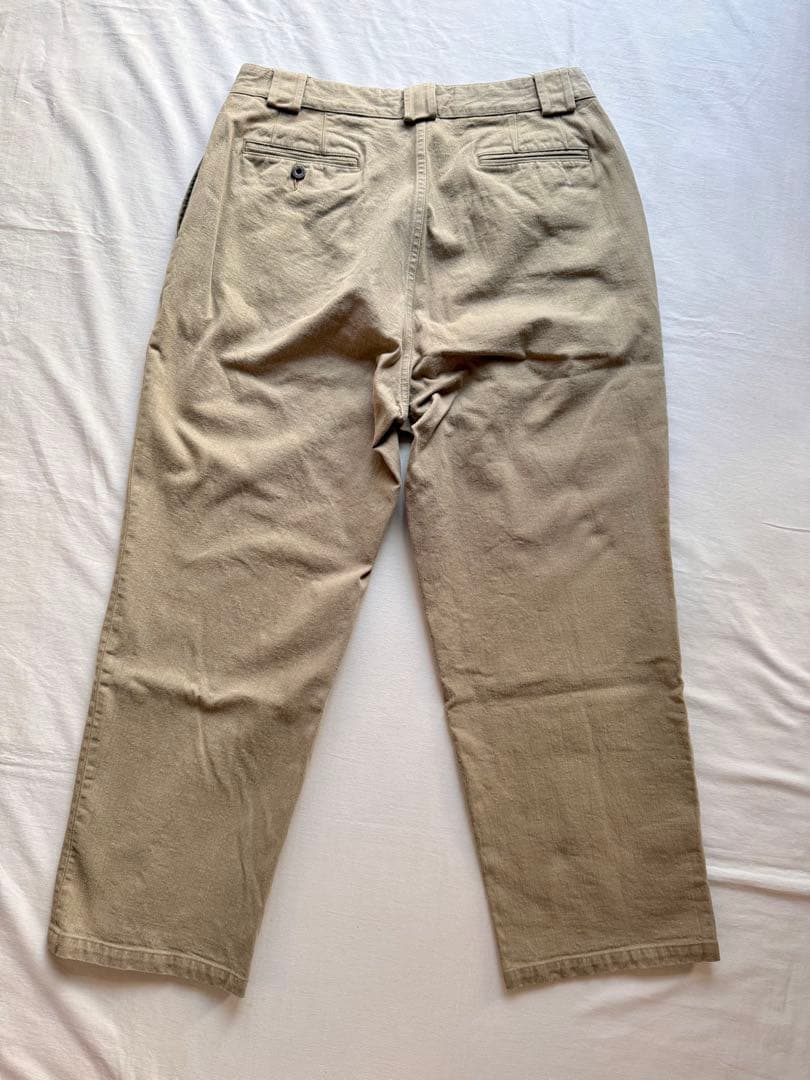 Nigel Cabourn ナイジェルケーボン　厚手コットンパンツ36 ベージュ