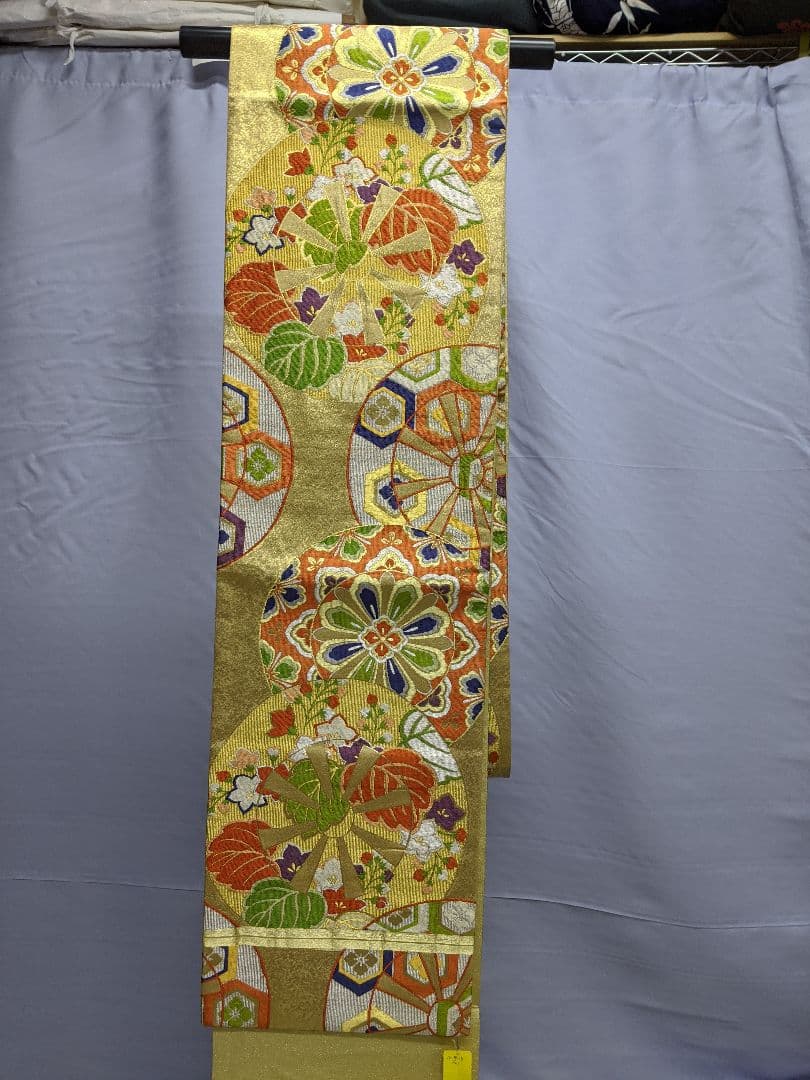 振袖用アンティーク帯全通4.5m