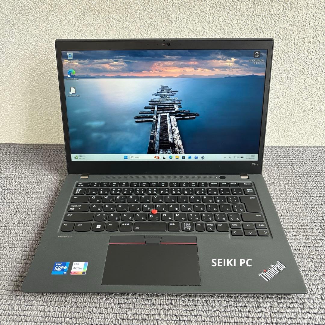 lenovo thinkpad T14s Gen 2 i7-1185G7タッチ