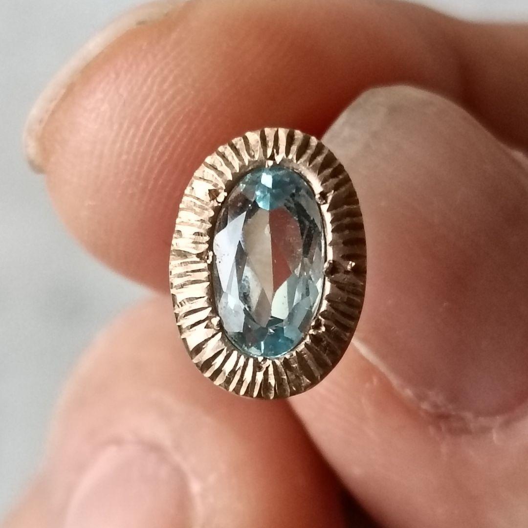 tatsuonagahata　タツオナガハタ　ピアス　アクアマリン　K10