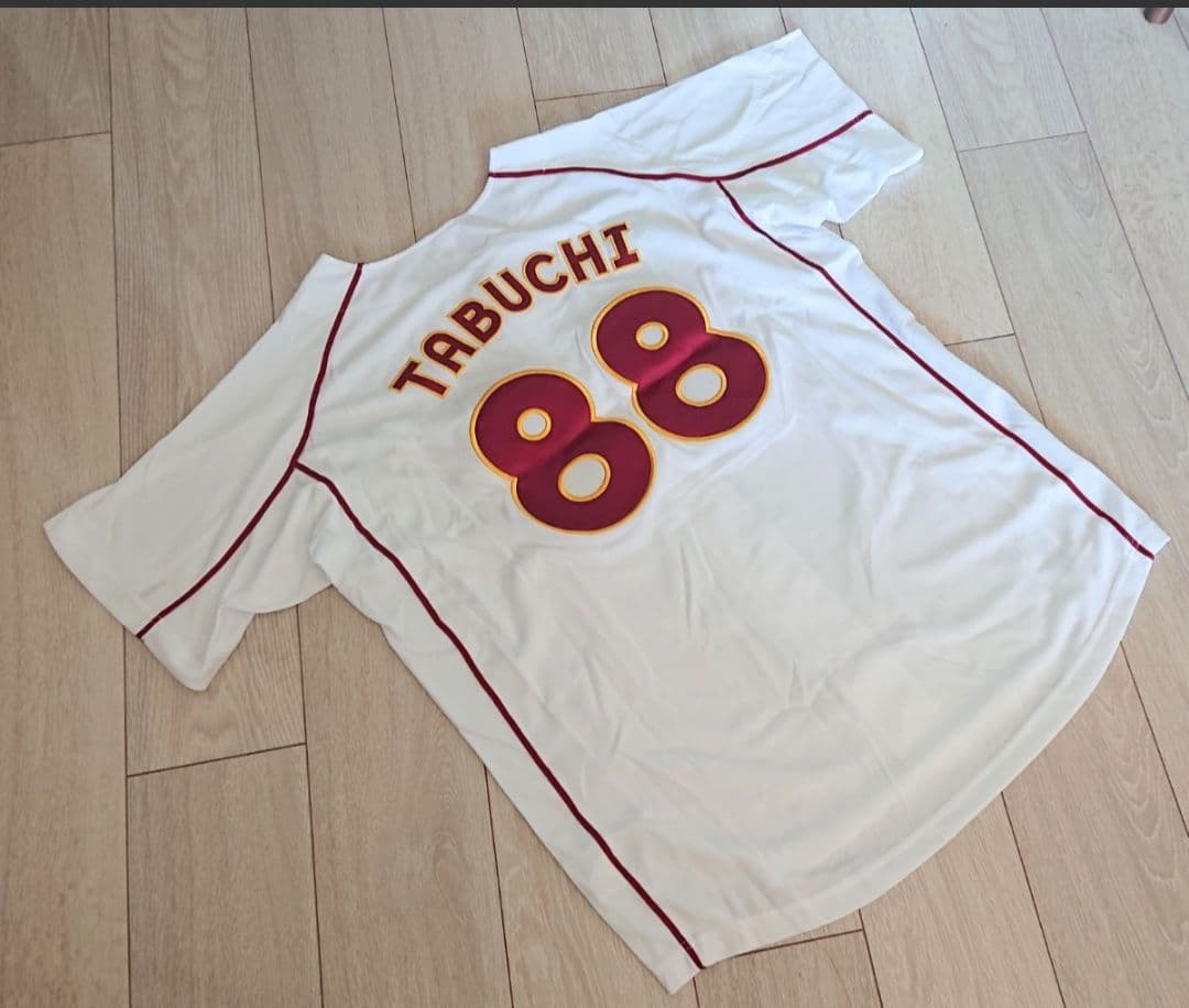 【レア 未使用】東北 楽天 イーグルス 田渕 ホーム ユニフォーム XL