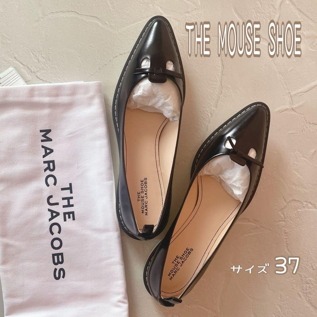 マークジェイコブ THE MOUSE SHOE ブラック 37