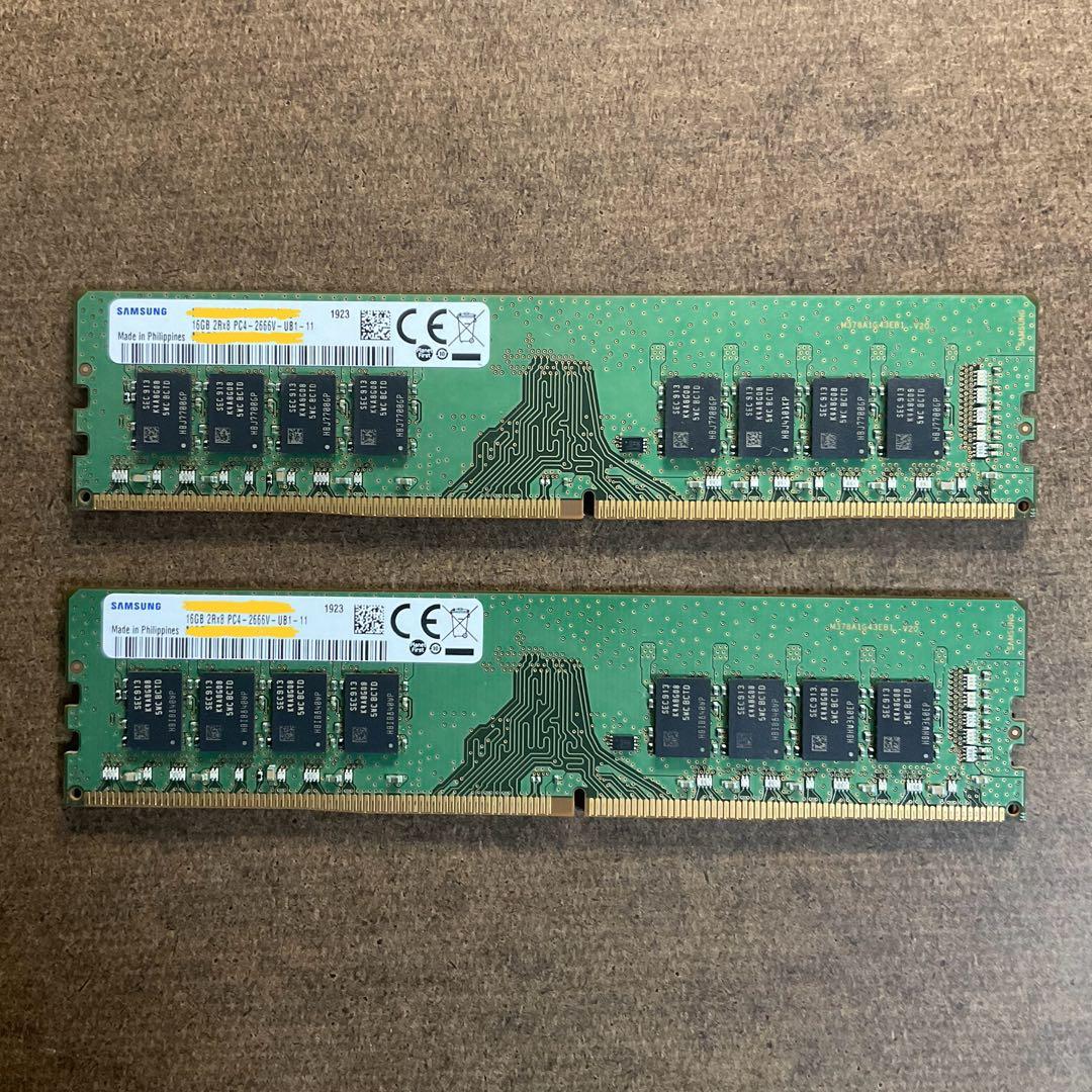 DDR4 16GB 2枚セット (32GB)