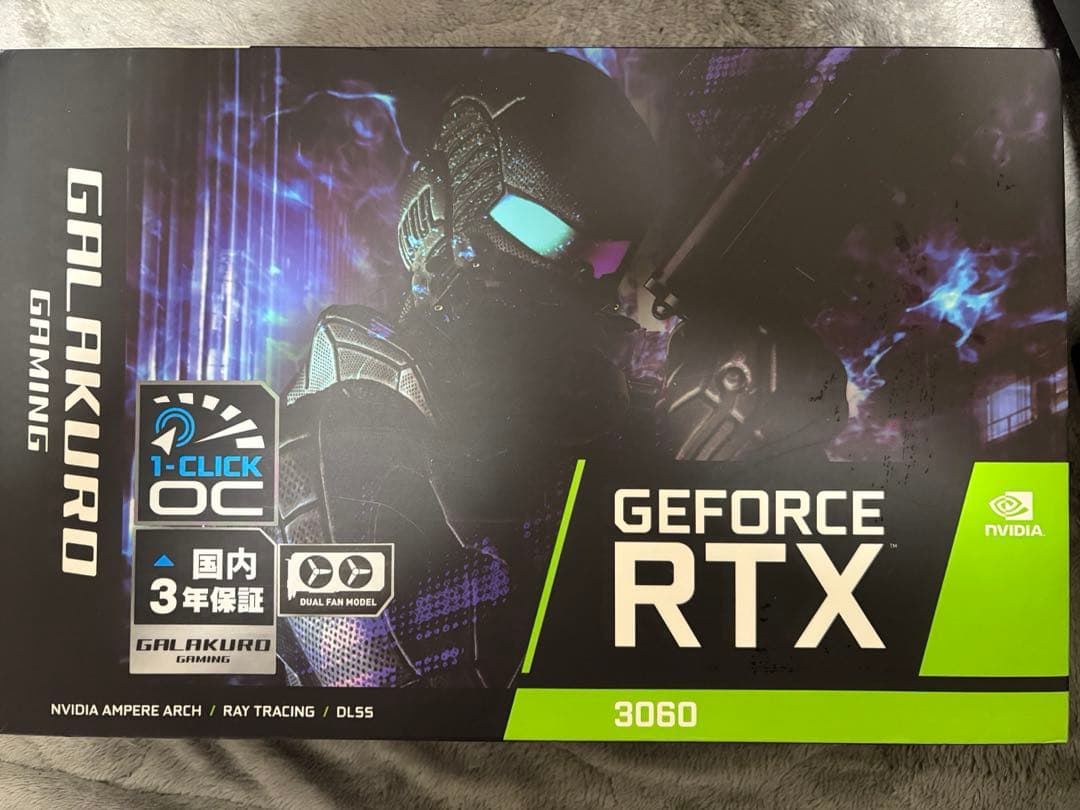 玄人志向 NVIDIA GeForce RTX 3060 GDDR6 12GB